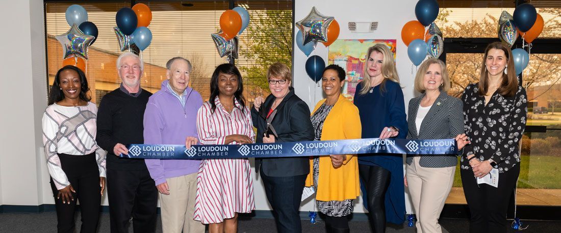 Cutting the Ribbon at Insight Memory Care Center - Sterling