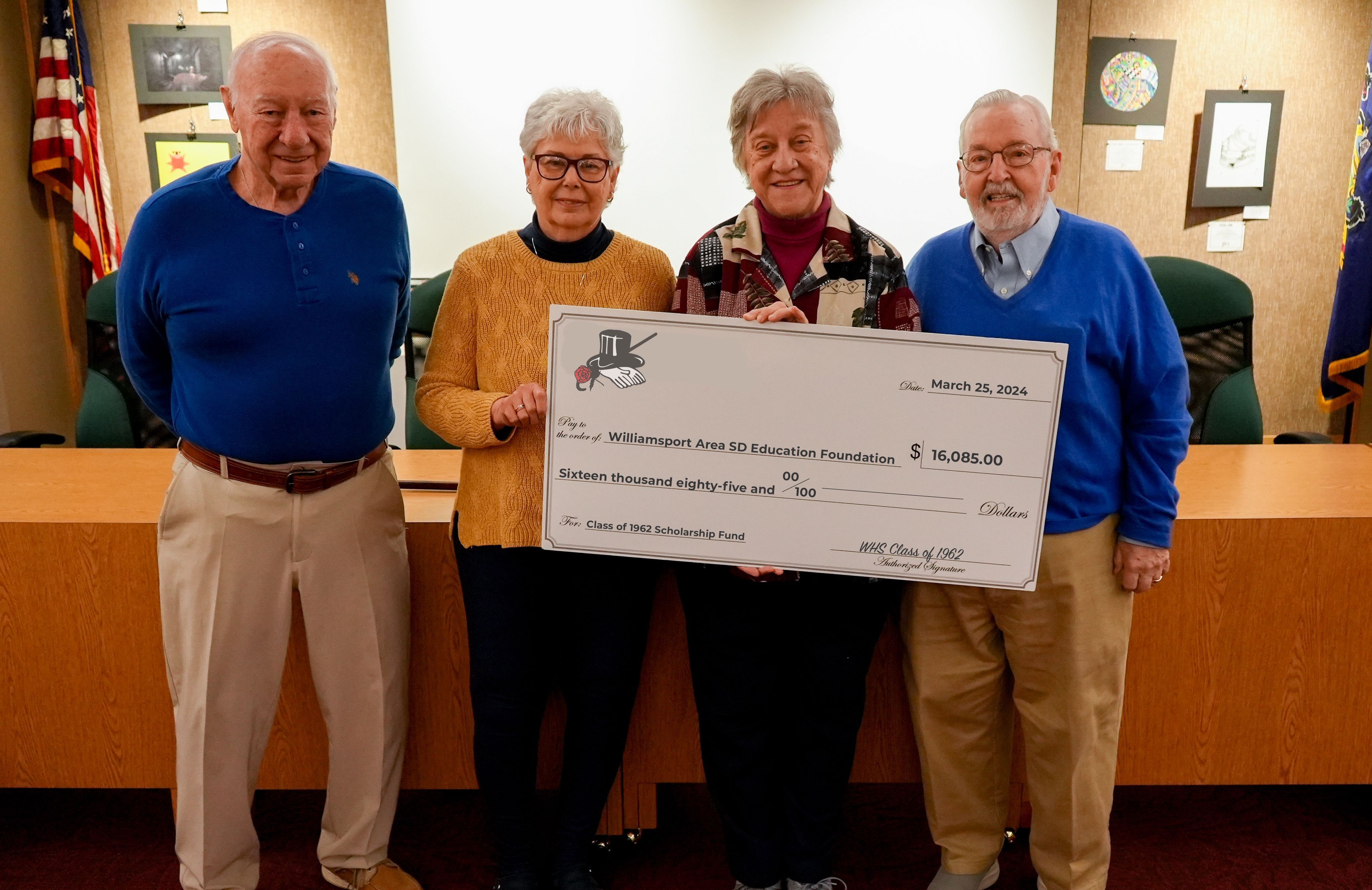 WHS Class of 1962 Establishes Scholarship Fund to Support Graduating Seniors