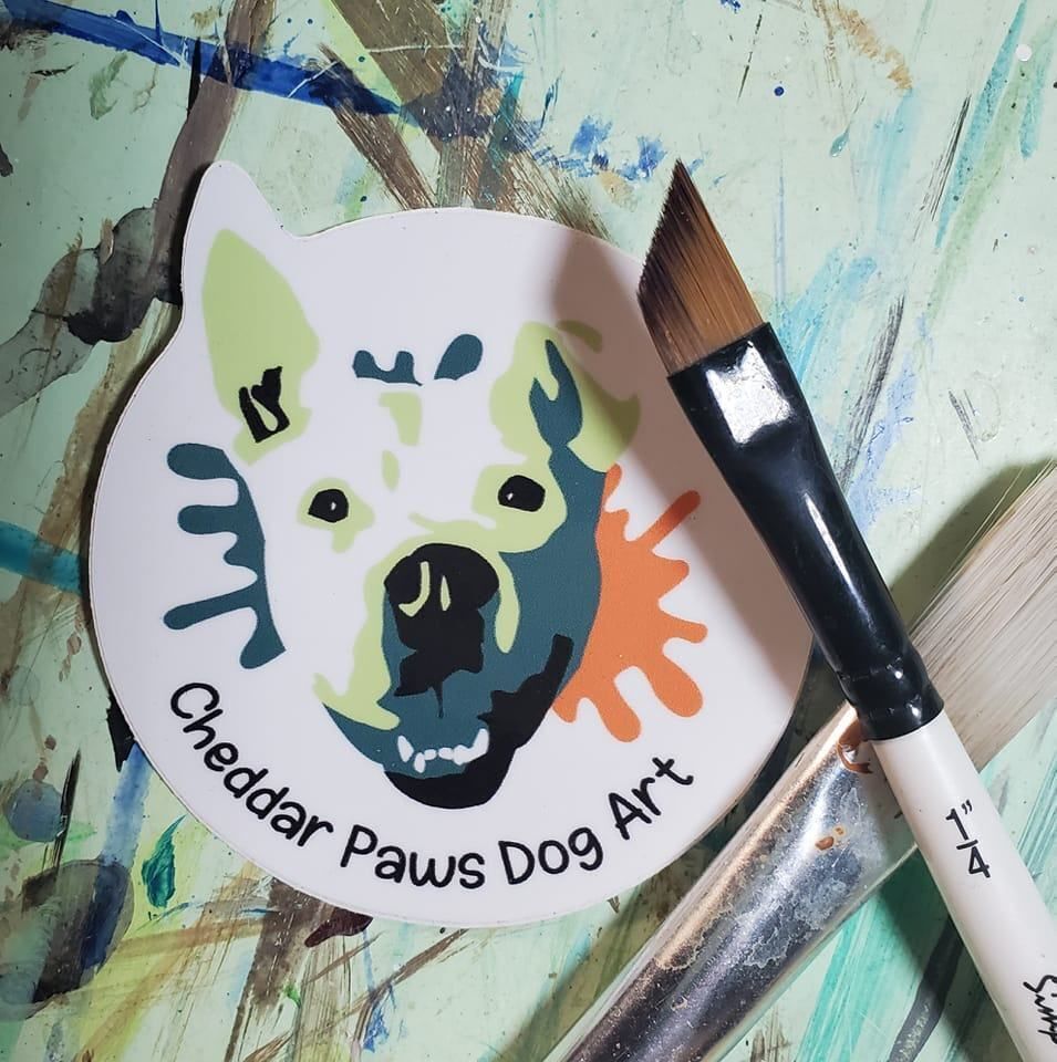 Getting Creative with Cheddar Paws Dog Art