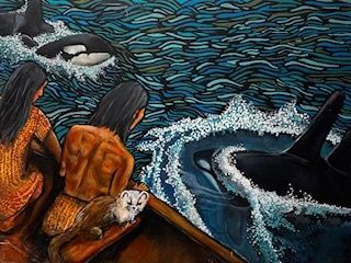 Double-Fin Killer Whale