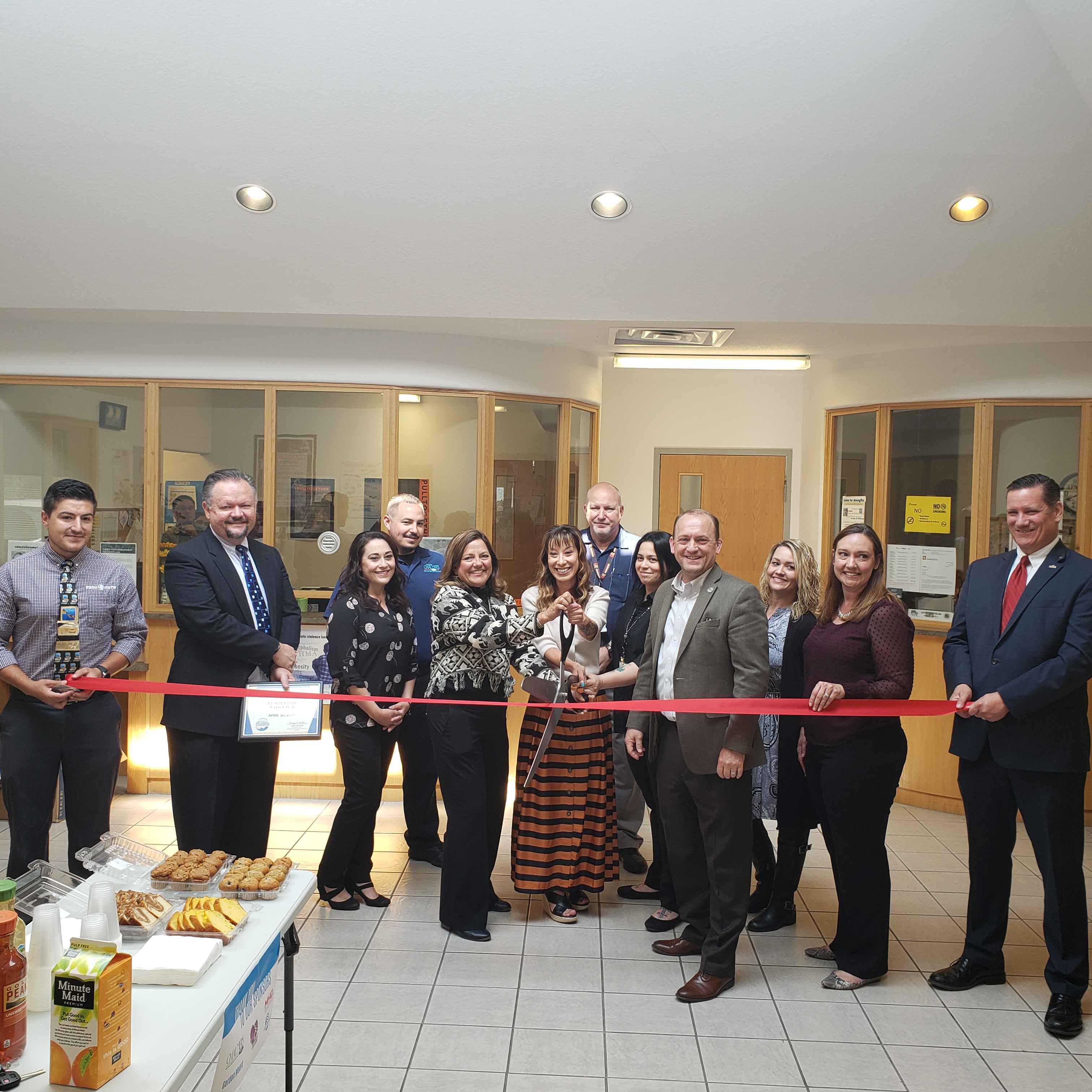 New CYFD Family Visit Rooms Ribbon Cutting