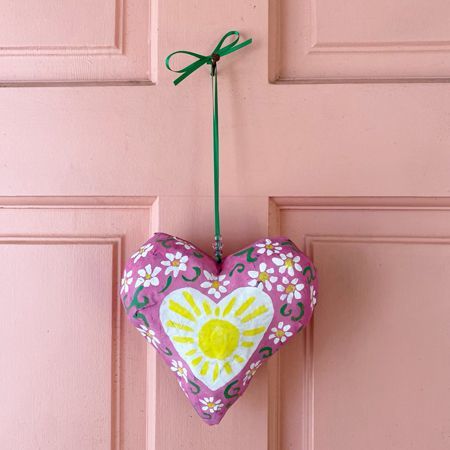 Paper-Mache Heart