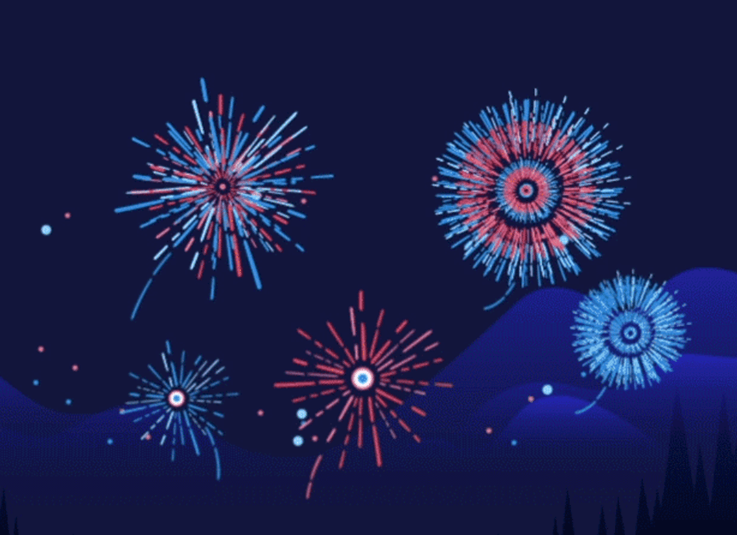 Celebrate America's birthday with food, fun, and fireworks, and don't forget to be safe!