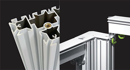 modular aluminum profiles