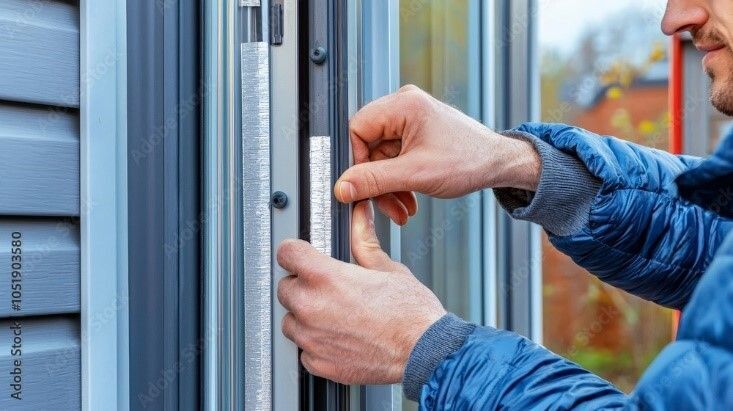 Person measuring window for retrofit