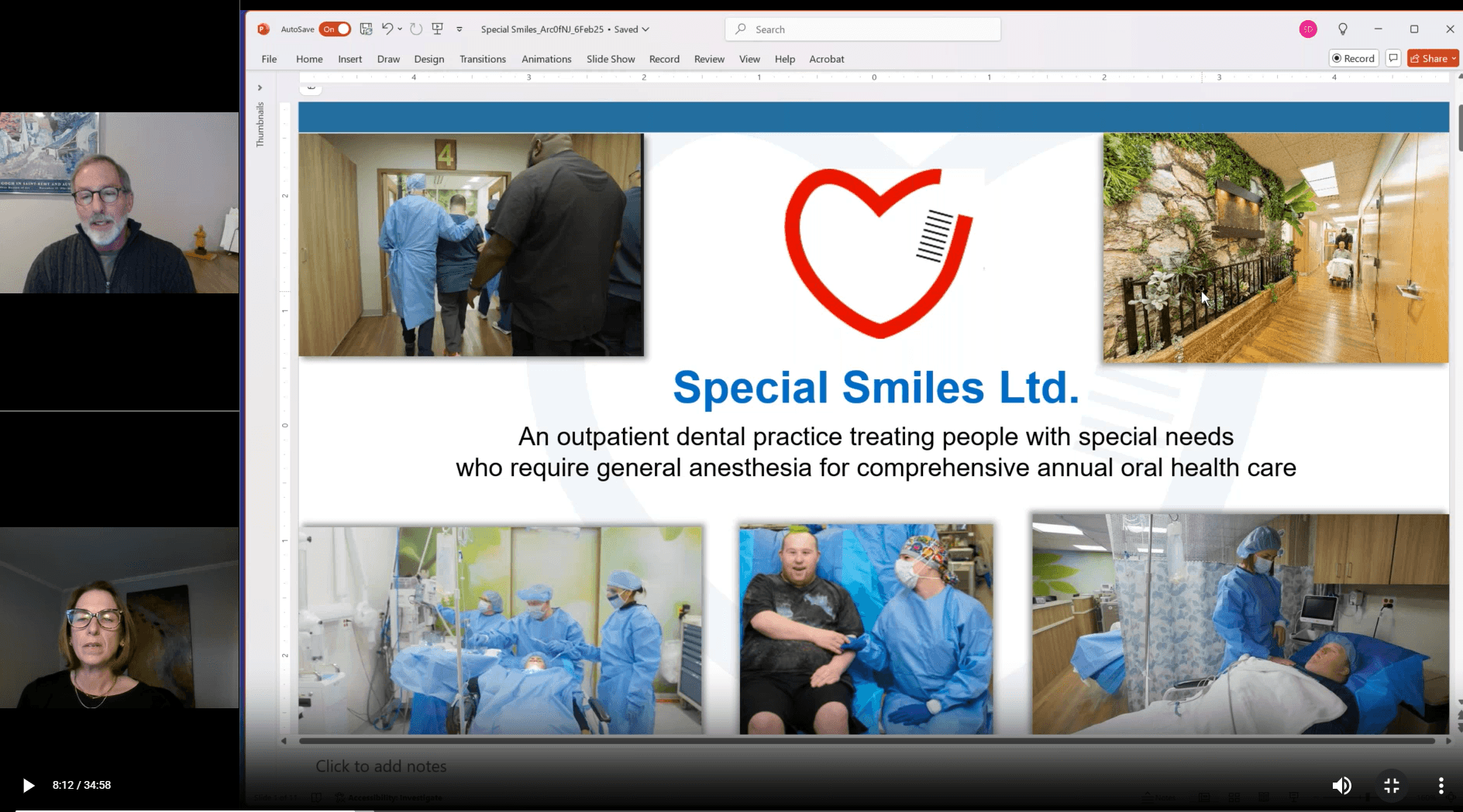 2/6/25 Special Smiles - Comprehensive Dental Care for Persons with Special Needs