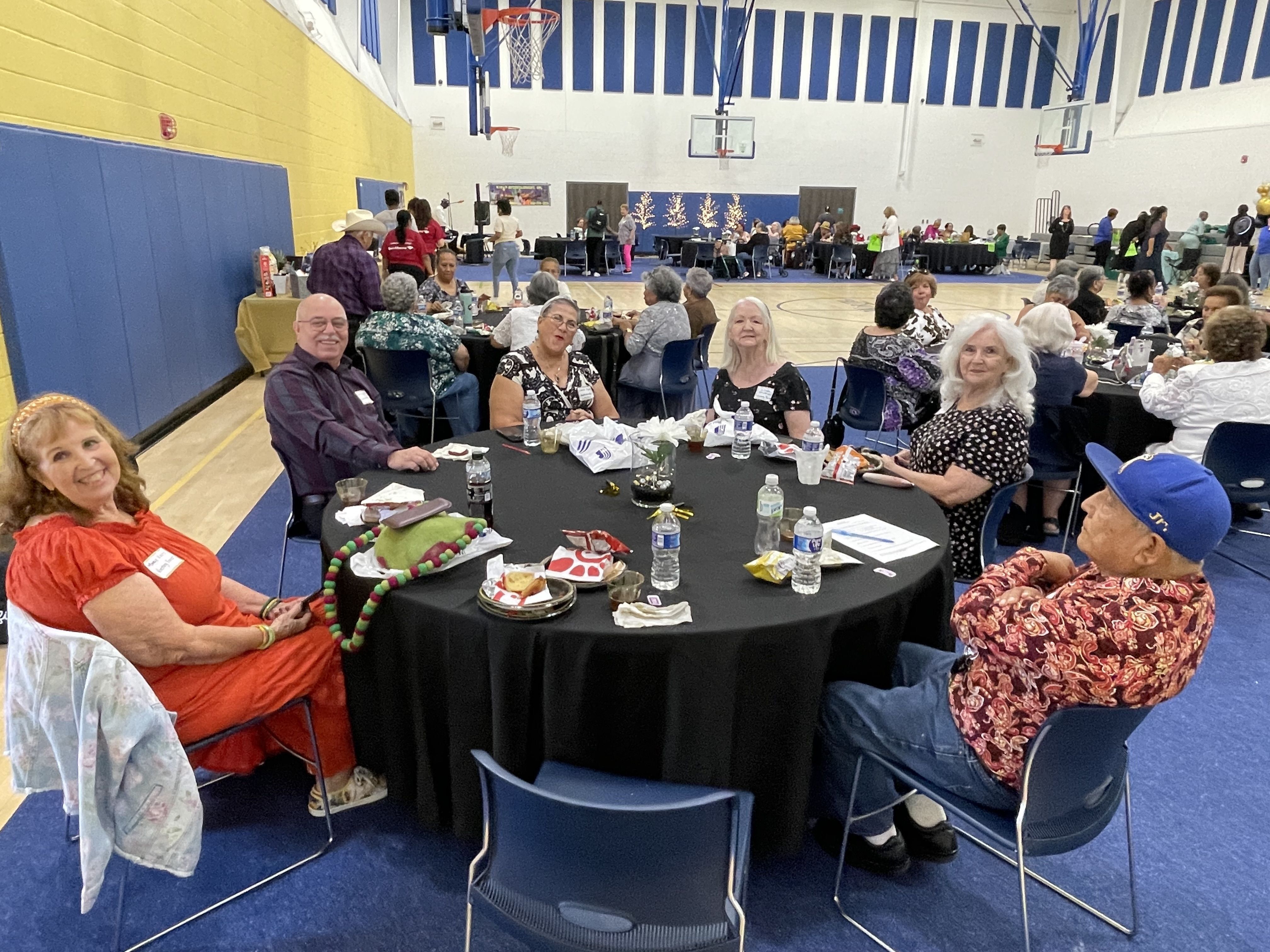 Older Adults Having Fun at our Unforgettable Prom Event
