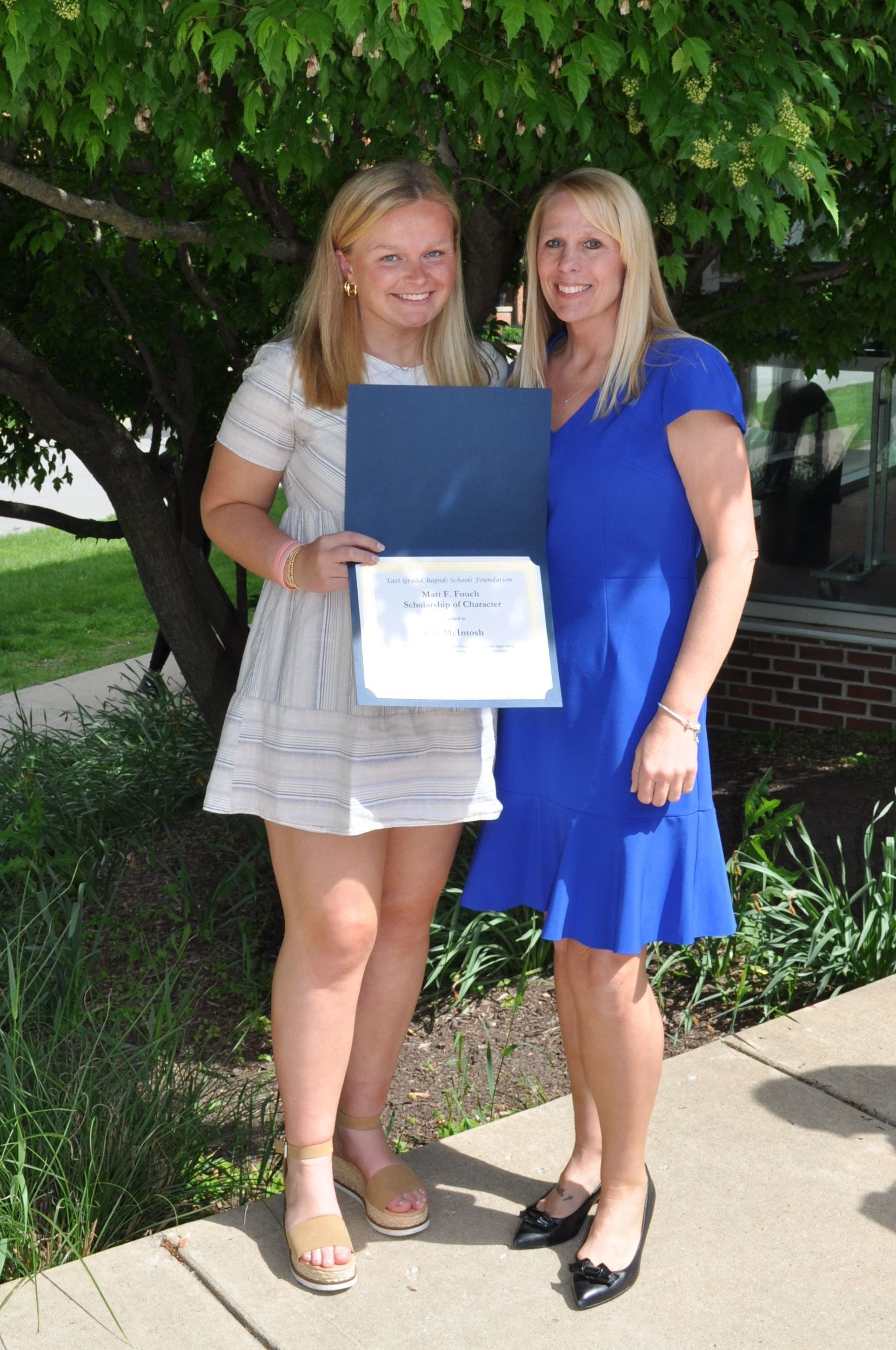 Lily McIntosh - Matt F. Fouch Scholarship of Character
