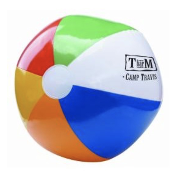 16" 6 Color Beach Ball