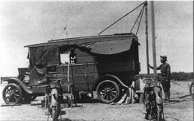 1918: Radio Intelligence Service, Mexican border, was established.