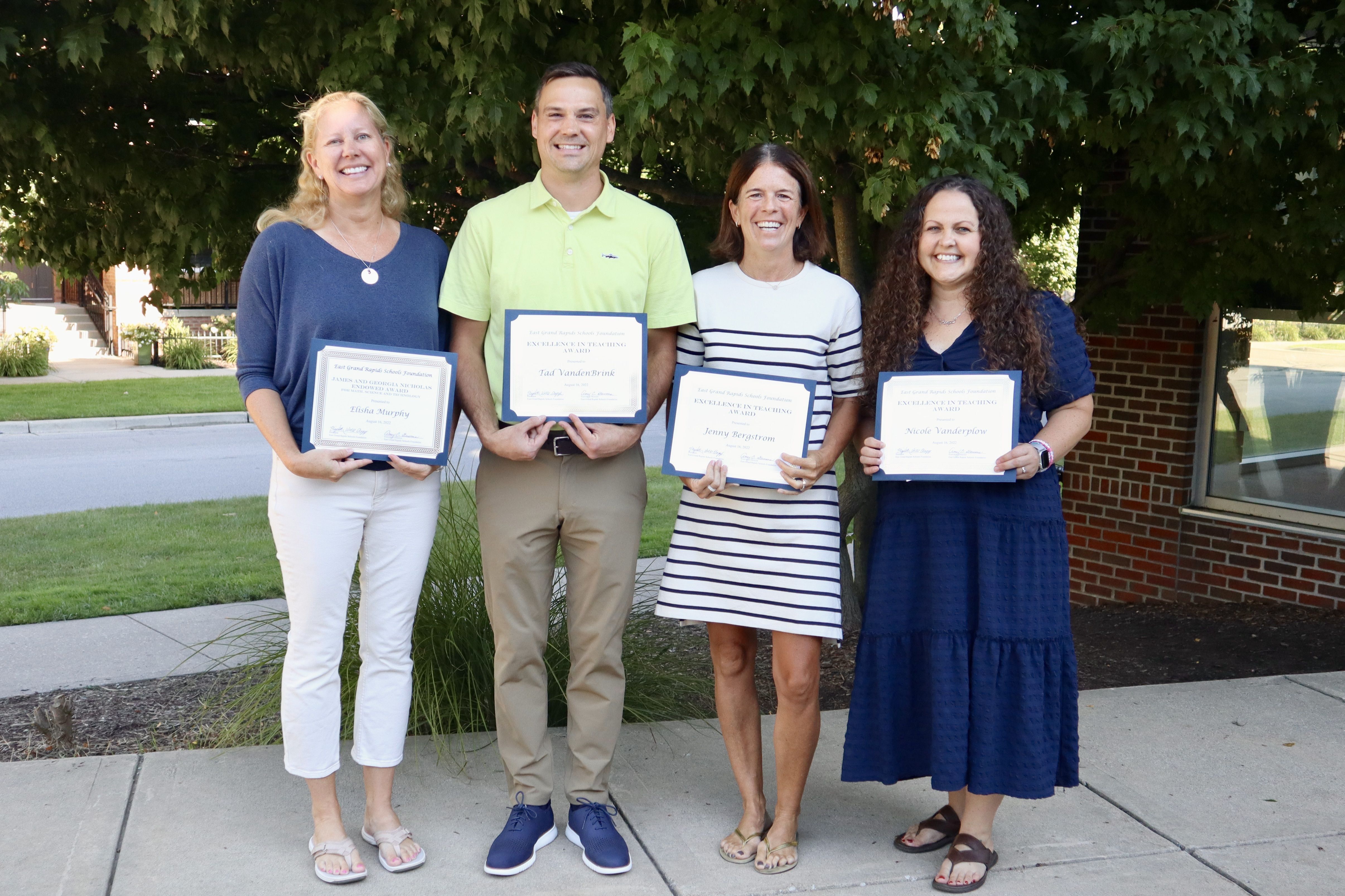 Foundation Presents Excellence in Teaching Awards