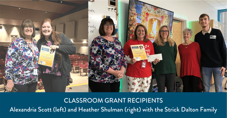 A Fun Friday Celebrating Classroom Grant Recipients!