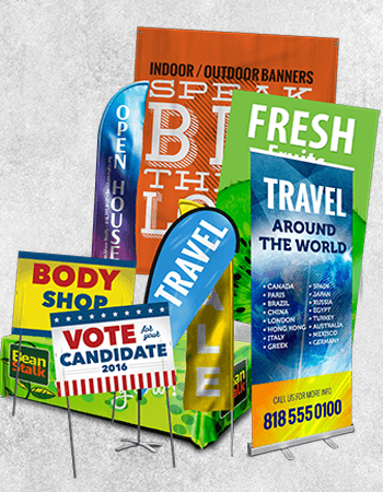 LARGE FORMAT PRINTING & DISPLAYS