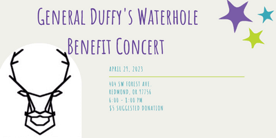 April 29 | Benefit Concert at General Duffy's