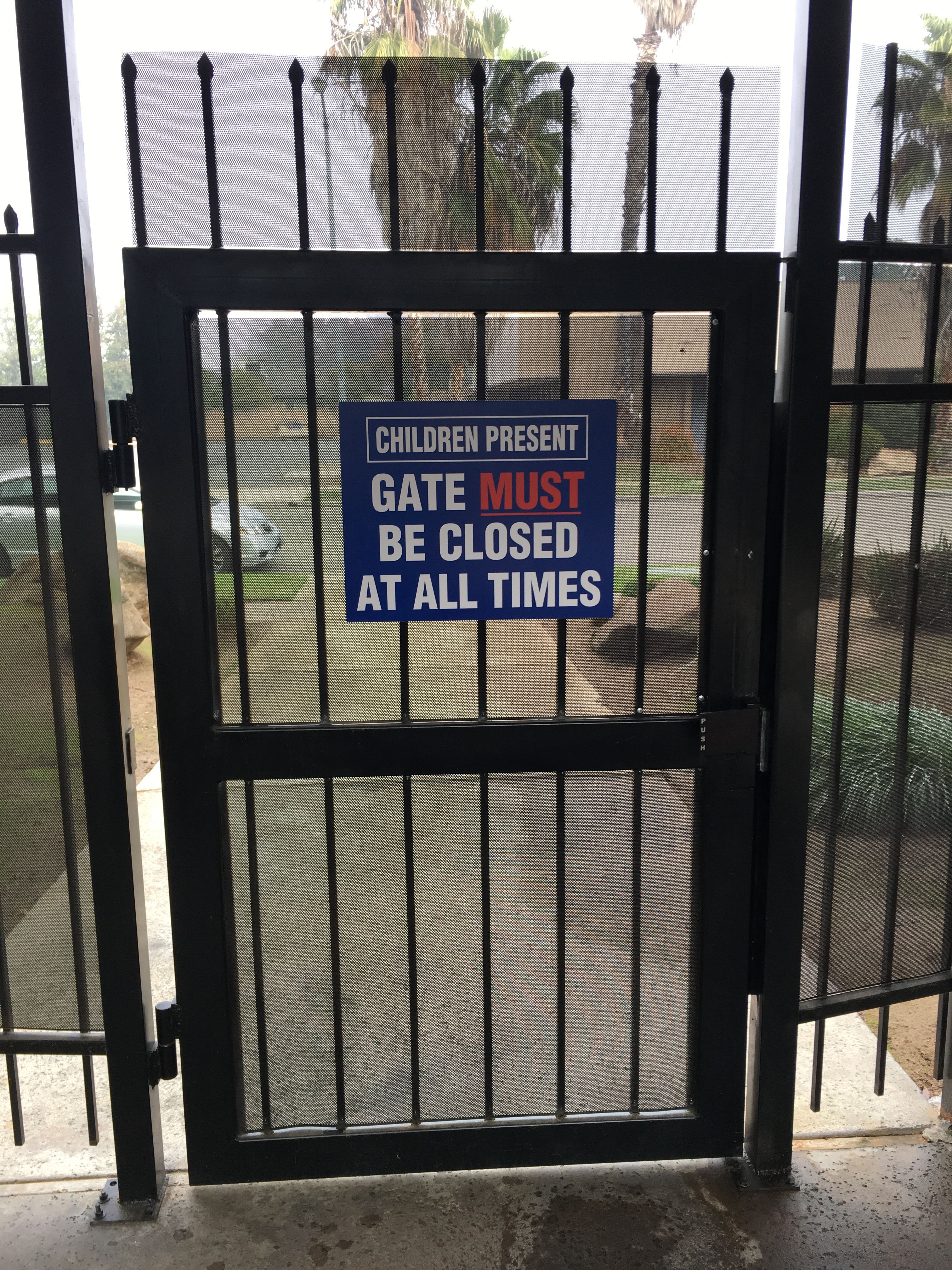 CYS Gate Sign