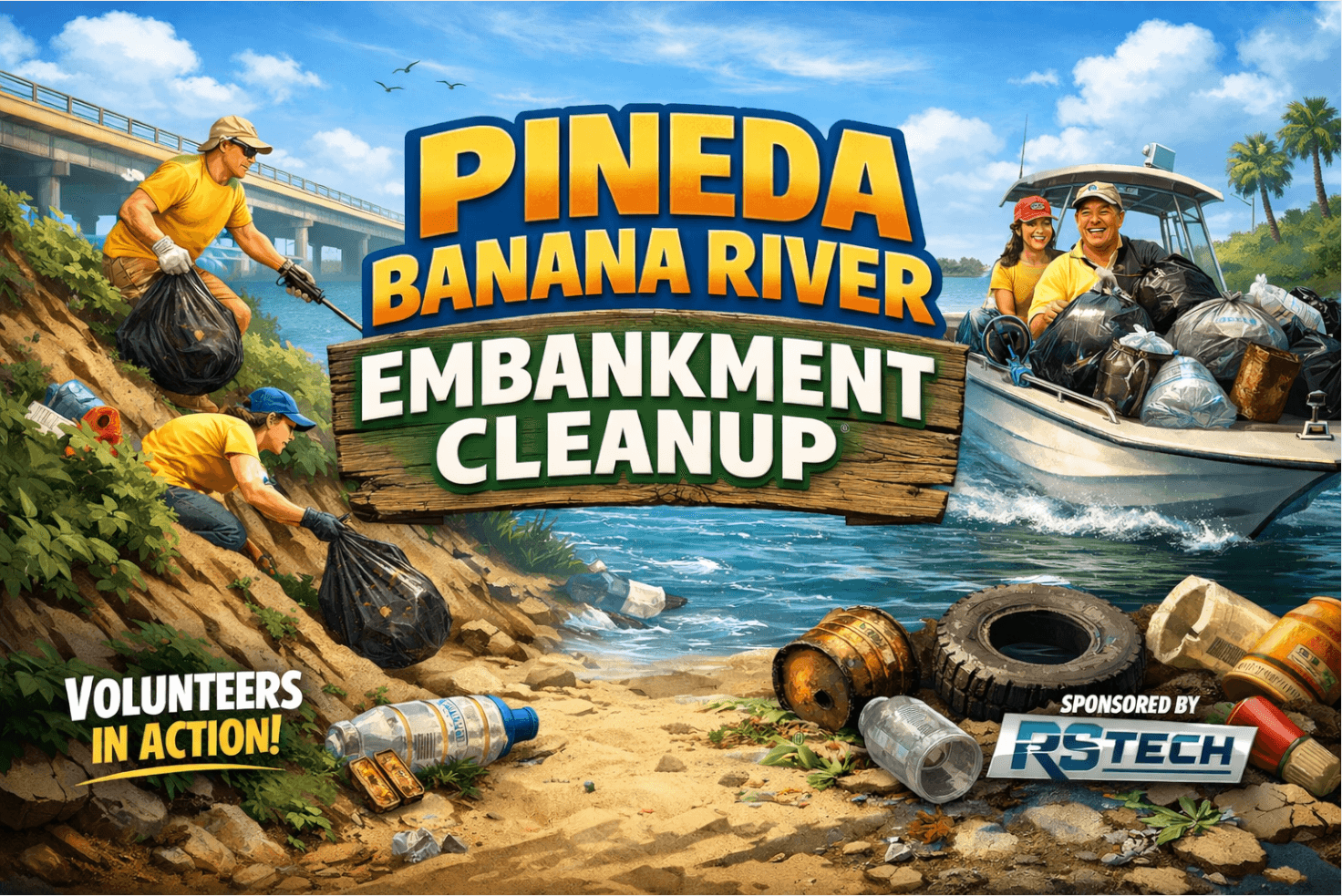 2026_01 Pineda Banana Embankment Cleanup