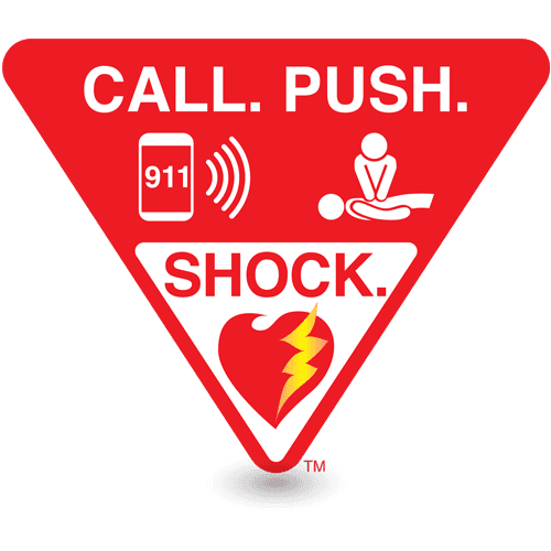 Want to Help Someone in Cardiac Arrest? Remember: Call.Push.Shock.™