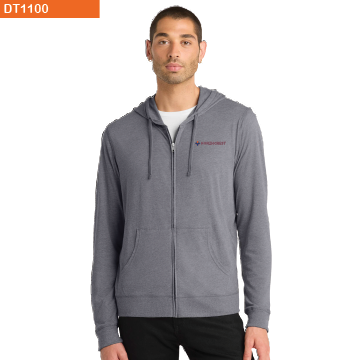 District® Jersey Full-Zip Hoodie