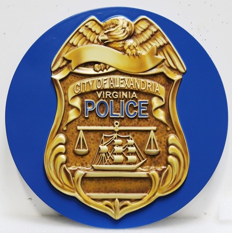 CA1590 -  City of Alexandria Police Badge