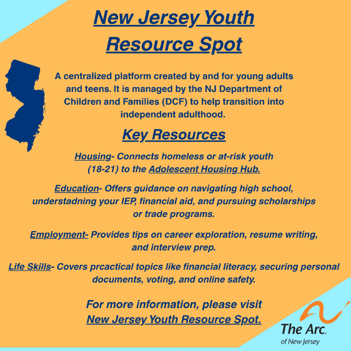 New Jersey Youth Resource Spot