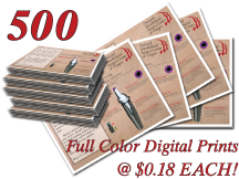 High Quality Full Color Digital Prints
