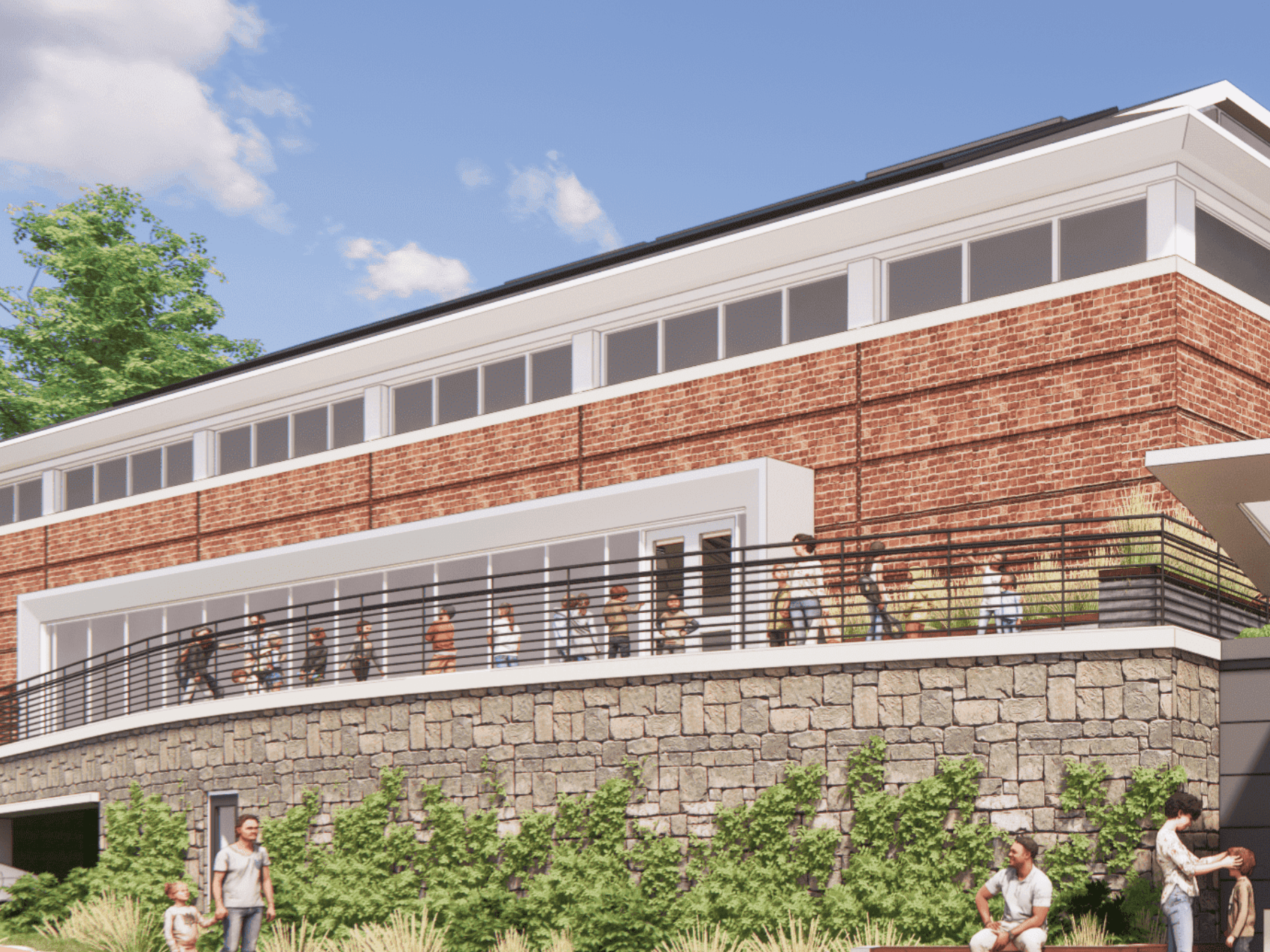 New Front Terrace