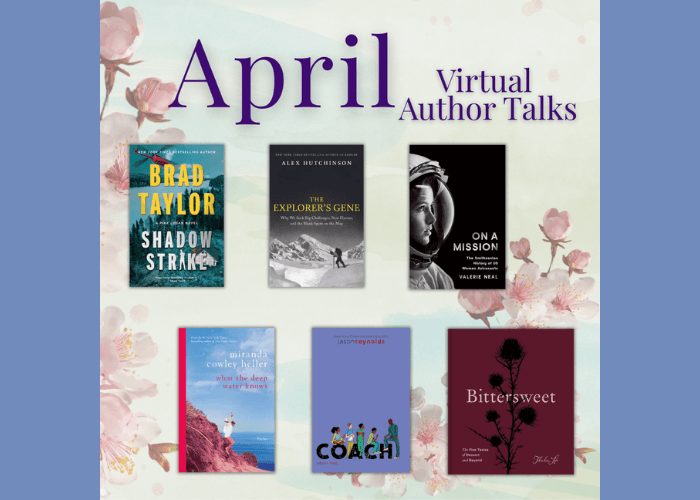 Watch Virtual Author Talks for FREE!
