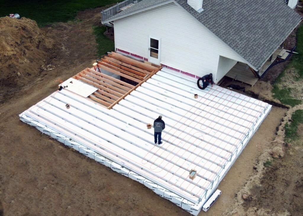 LiteDeck Garage Floor Aerial View