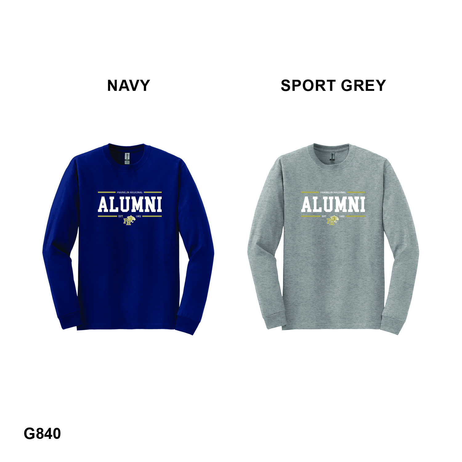 ALUMNI LOGO - Gildan Adult Long-Sleeve T-Shirt