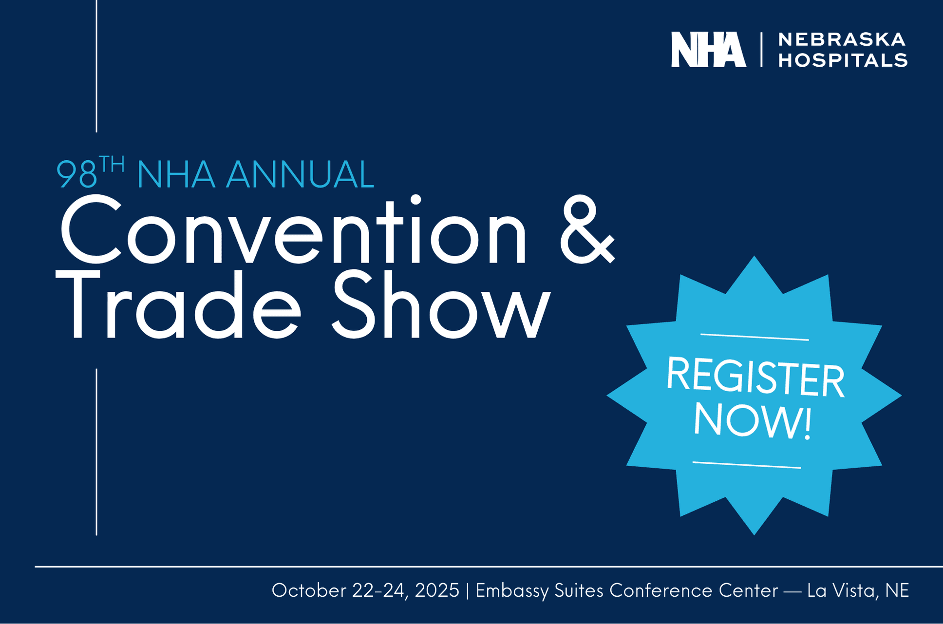 REGISTER NOW for NHA's Upcoming 2025 Annual Convention