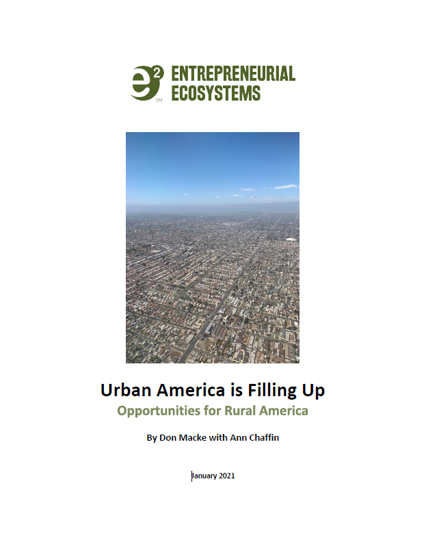 Urban America Is Filling Up