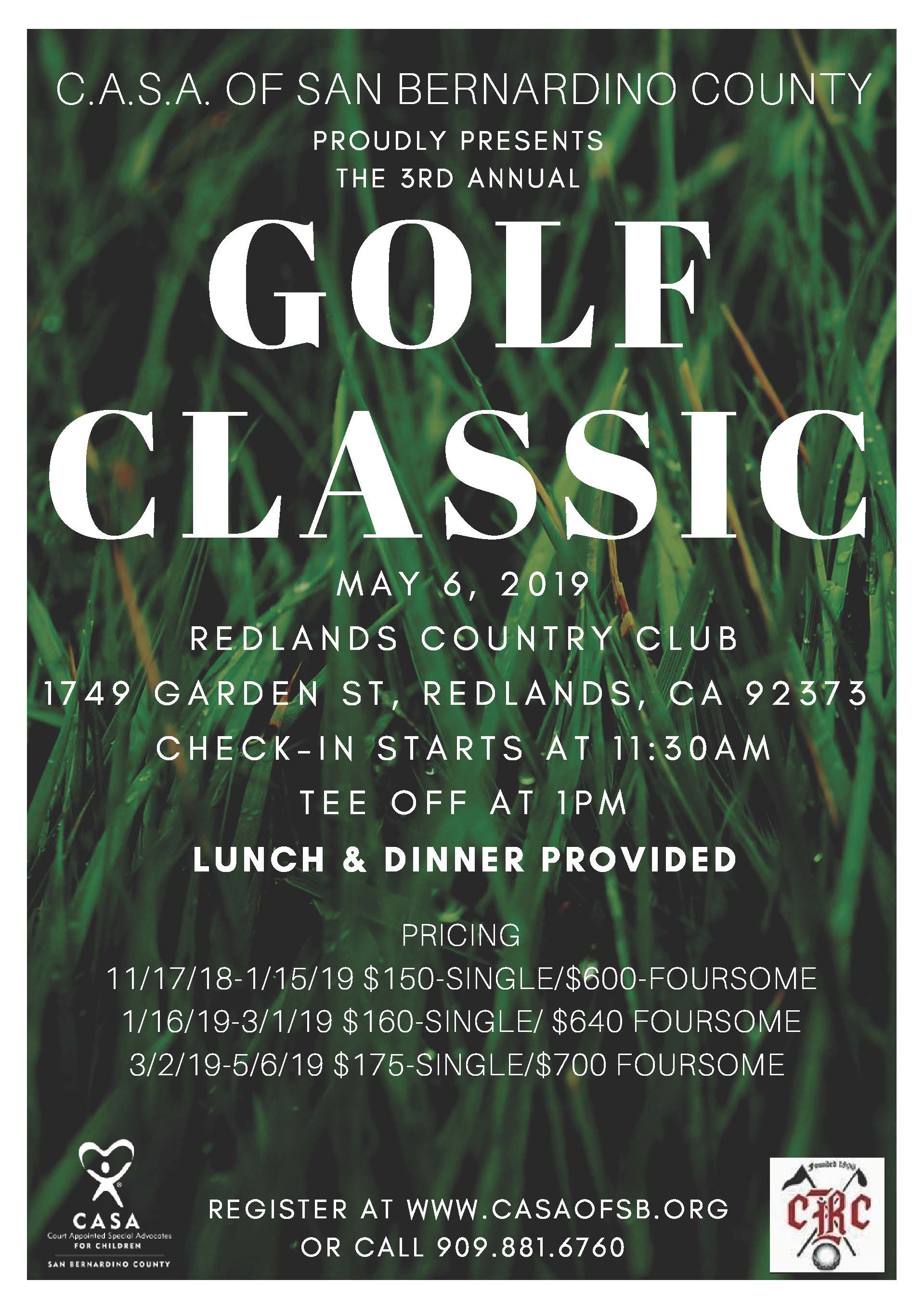 C.A.S.A. Golf Classic & Banquet