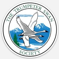 Indoor/Outdoor Adhesive Trumpeter Swan Society logo $4