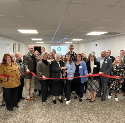 December 11, 2025 | Chamber Celebtrates St. Clare Foundation With Ribbon Cutting
