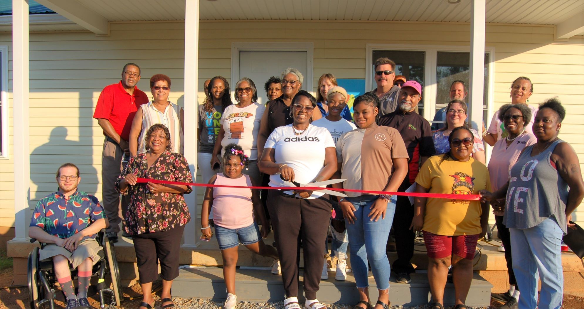 Ribbon cutting