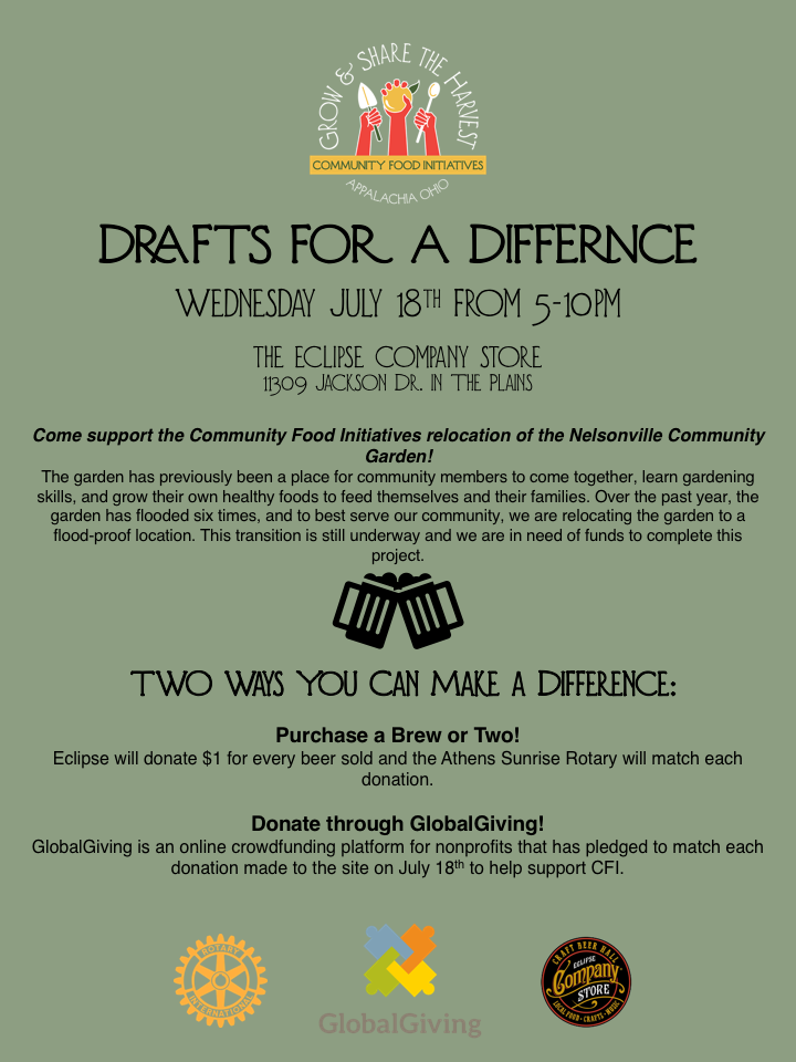 Drafts for a Difference & GlobalGiving Fundraiser