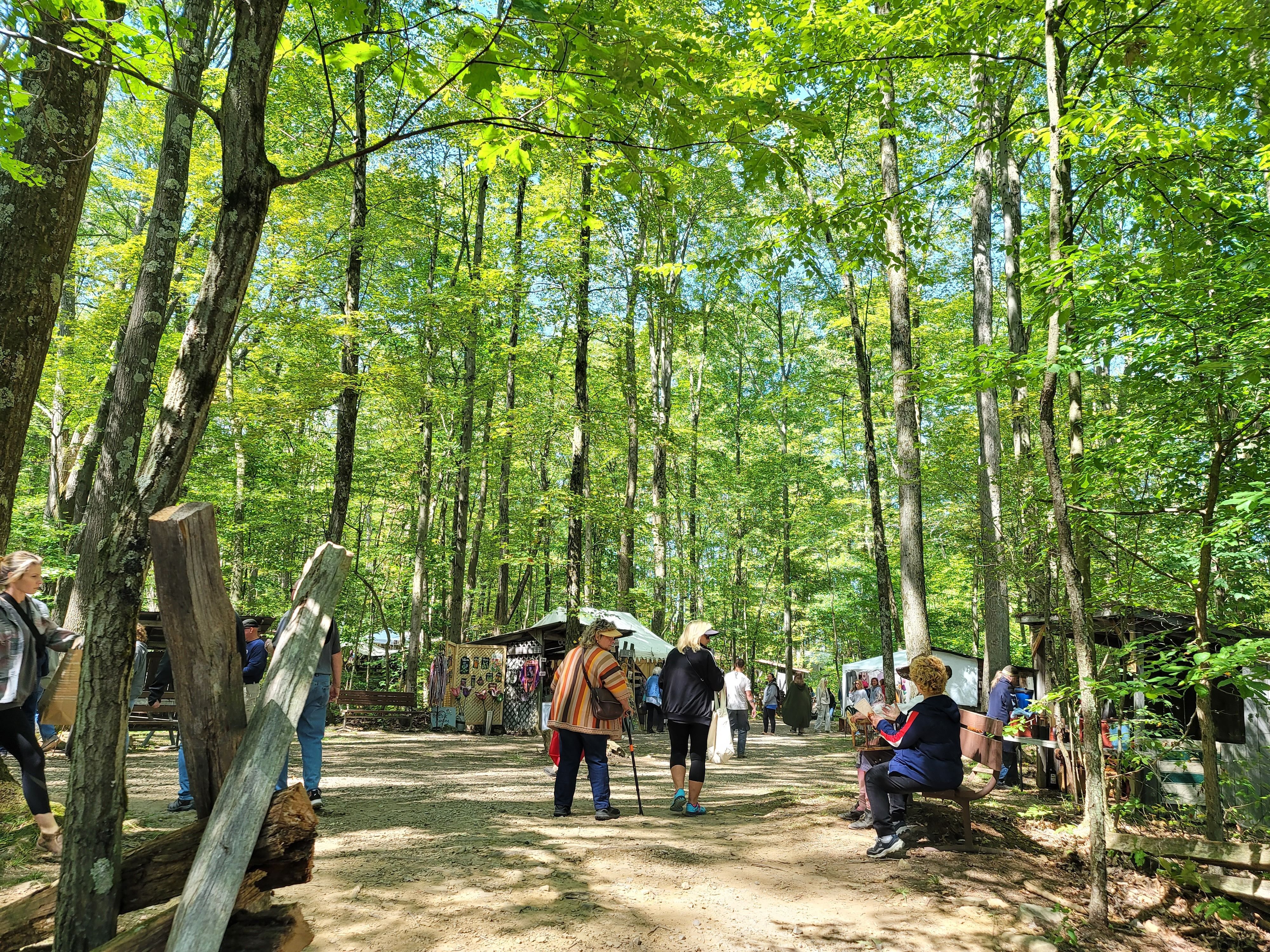 Crowd at Mountain Craft Days