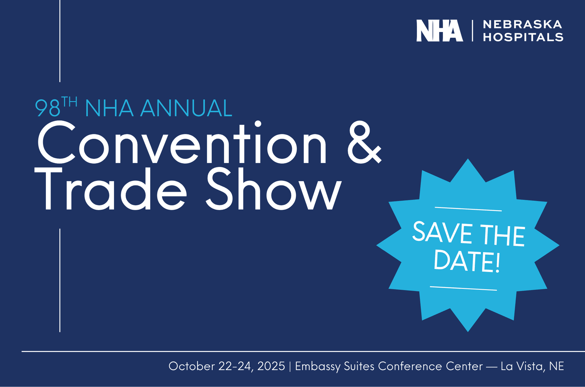 Save the Date for NHA's Upcoming 2025 Annual Convention