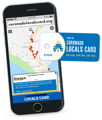 Coronado Locals Card