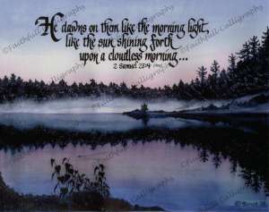 HE DAWNS (2 Samuel, Encouragement, Faithwalk, Praise/Music)