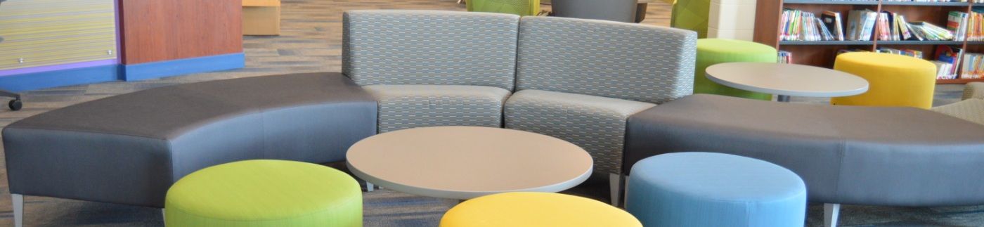 Multi-colored Chairs and Bench Seating