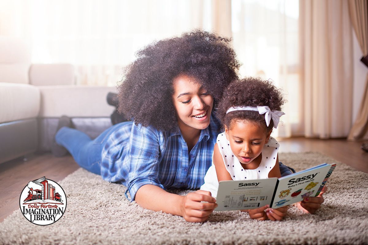 parent reading to child