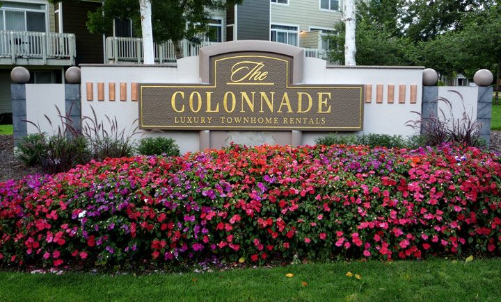 Colonnade Monument Sign