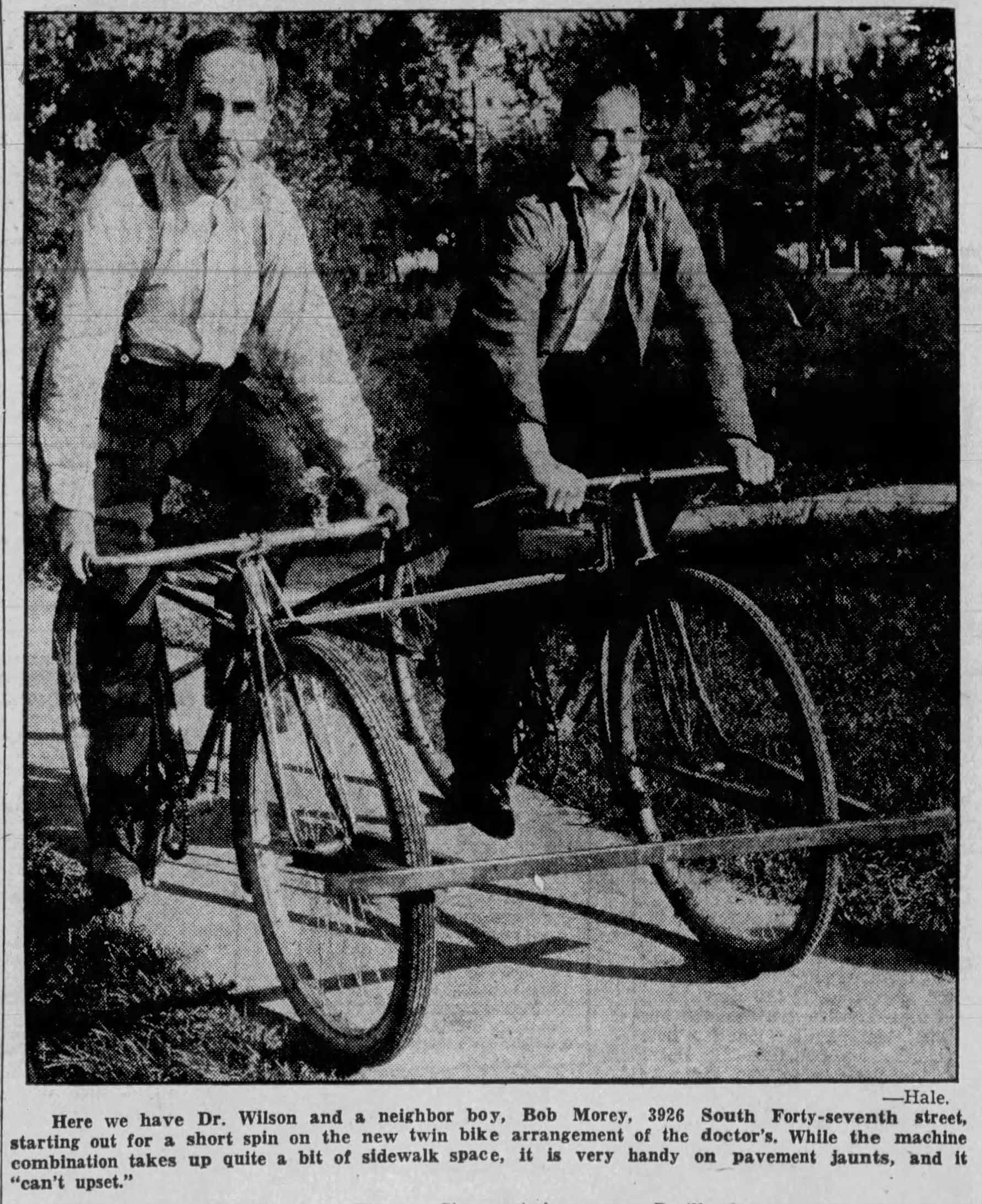 A Look Back: Blind Lincoln Doctor Knows No Traffic Fears, Rides Twin Bike