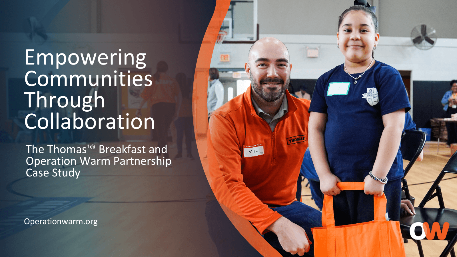 Empowering Communities through Collaboration: The Thomas'® Breakfast and Operation Warm Partnership Case Study