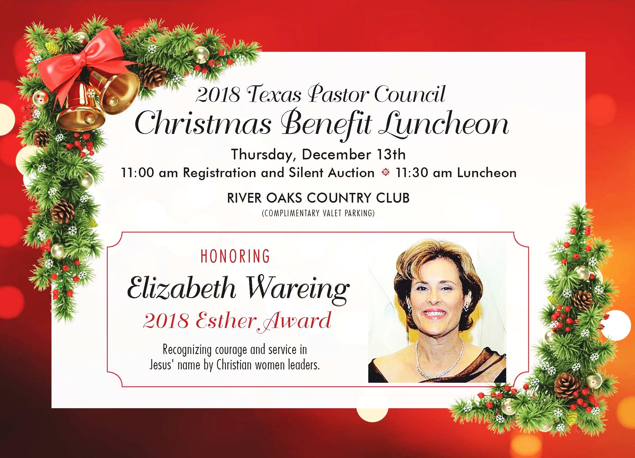 2018 TXPC Christmas Benefit Luncheon