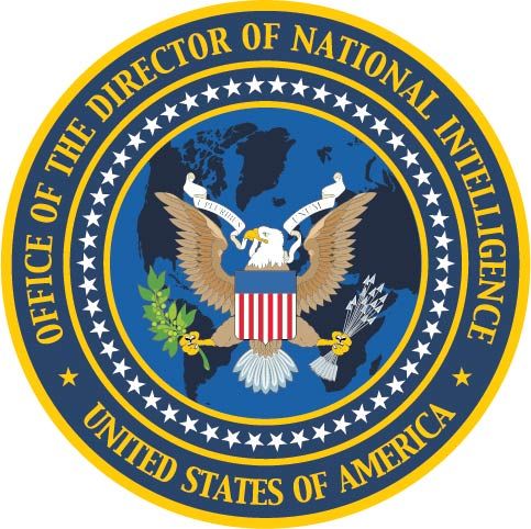 U30404 - Director of National Intelligence Seal Carved Wood Plaque