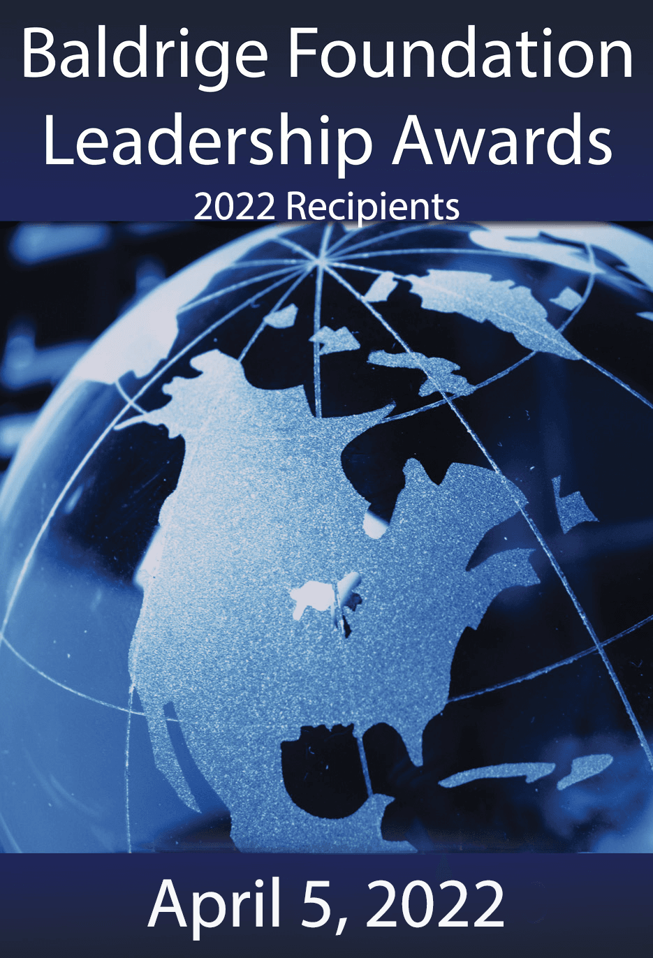 Cover of the 2022 Baldrige Foundation Leadership Awards Program