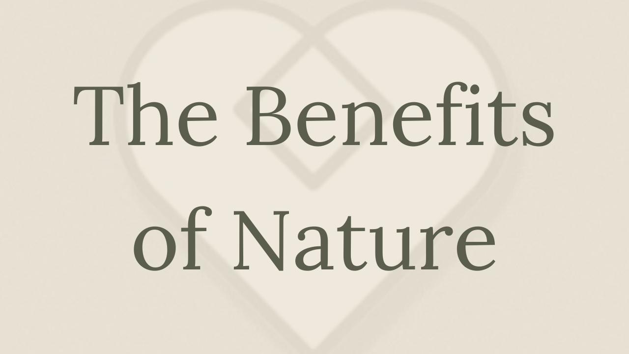 Mental Health Minute: The Benefits of Nature