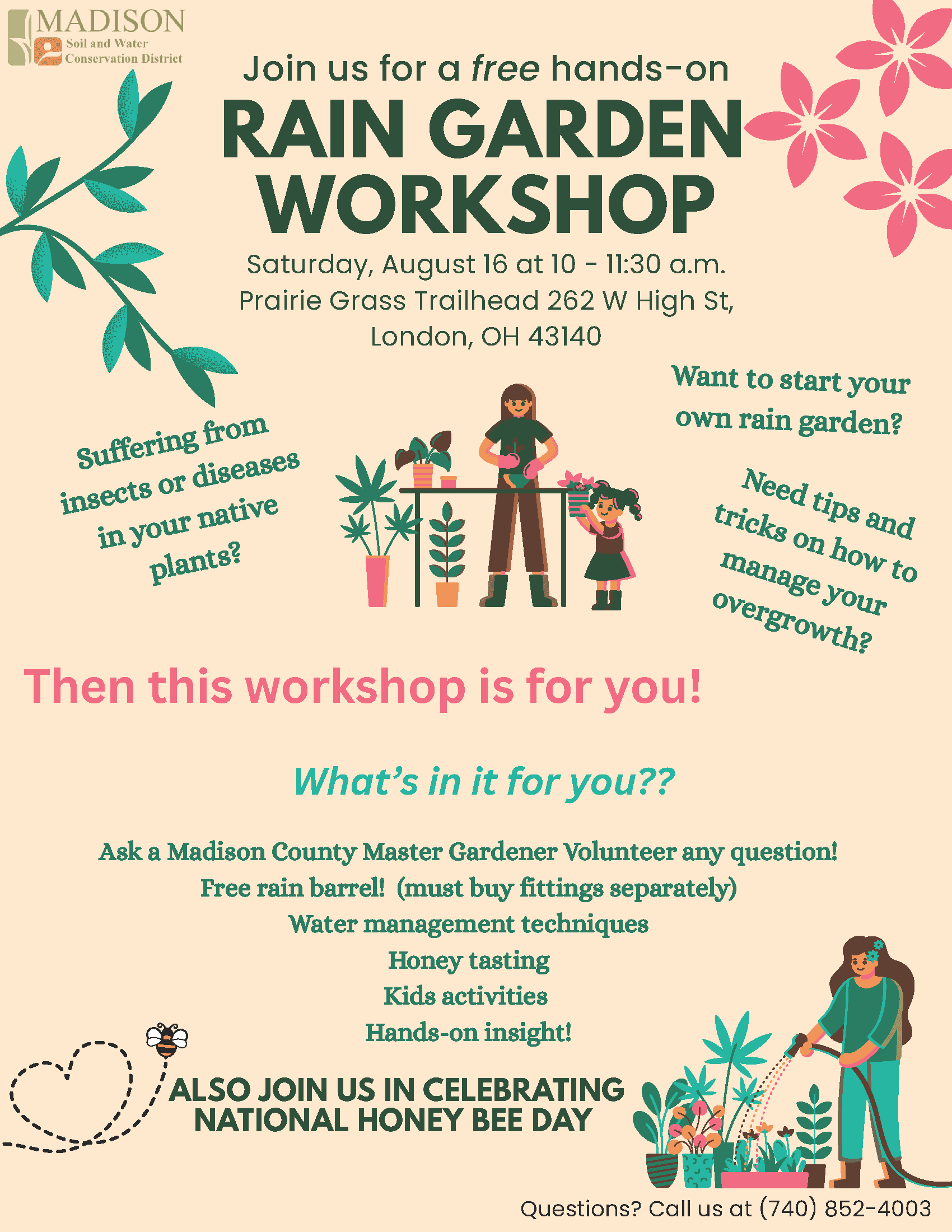 Flyer describing workshop